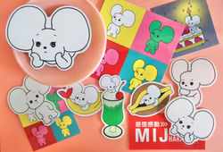 MIJ FACTORY HARAJUKU コラボステッカー/シラタマシリーズ