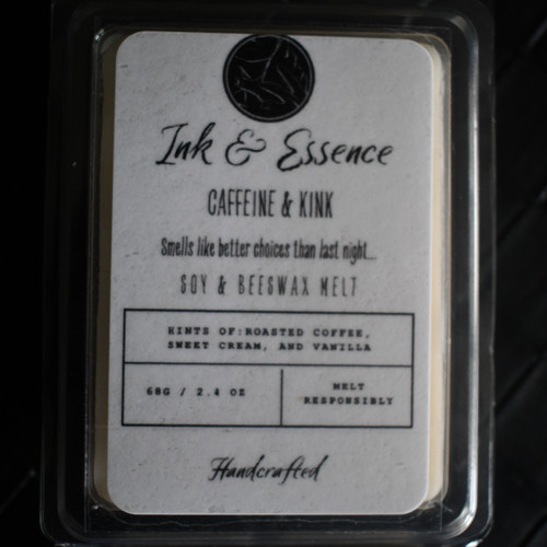 Melt Ink Caffeine & Kink Wax Melt | Ink And Essence Co.