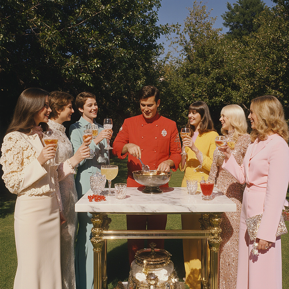 hyper-realistic_outdoor_food__wine_scene-_a_chef_in_a_red_uniform_cooking_in_front_of_a_st