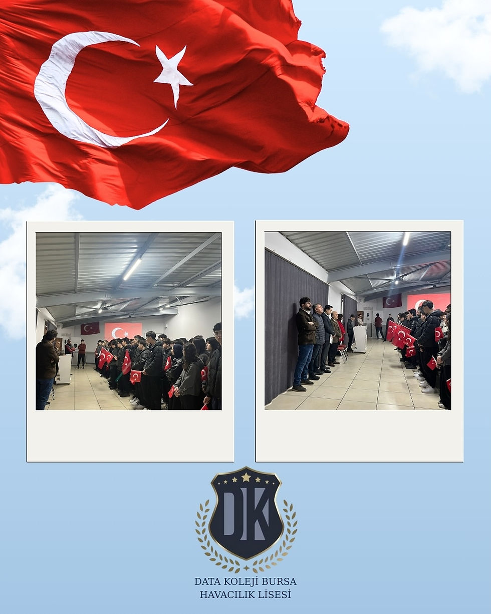 "İlk Dersimiz Bayrak Sevgisi!"