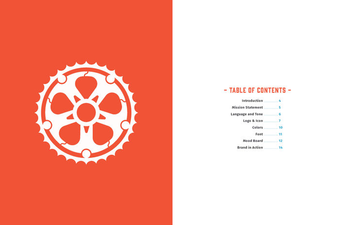 Table of Contents Page