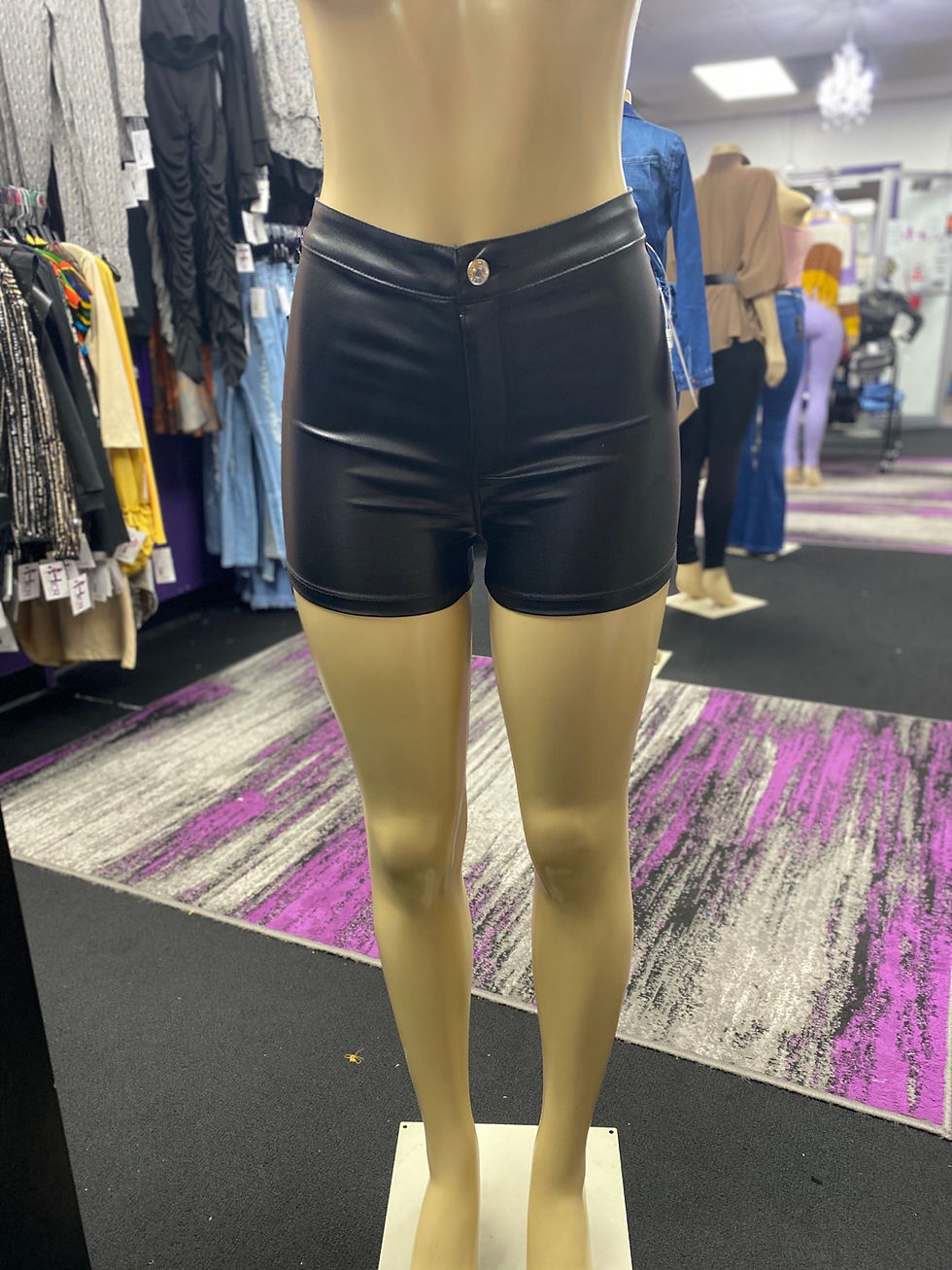 Thumbnail: Faux Leather Shorts