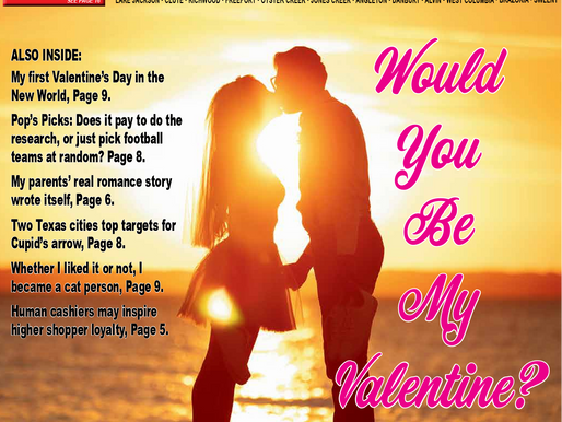 My first Valentine in the U.S.