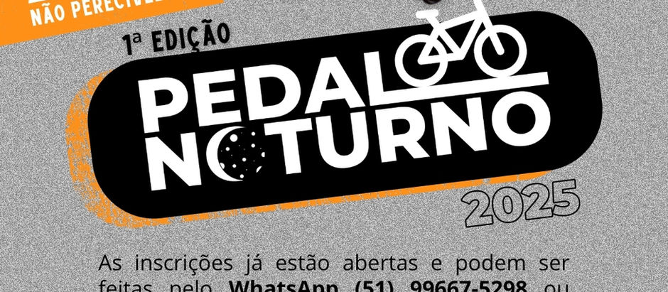 Pedal Noturno 2025.