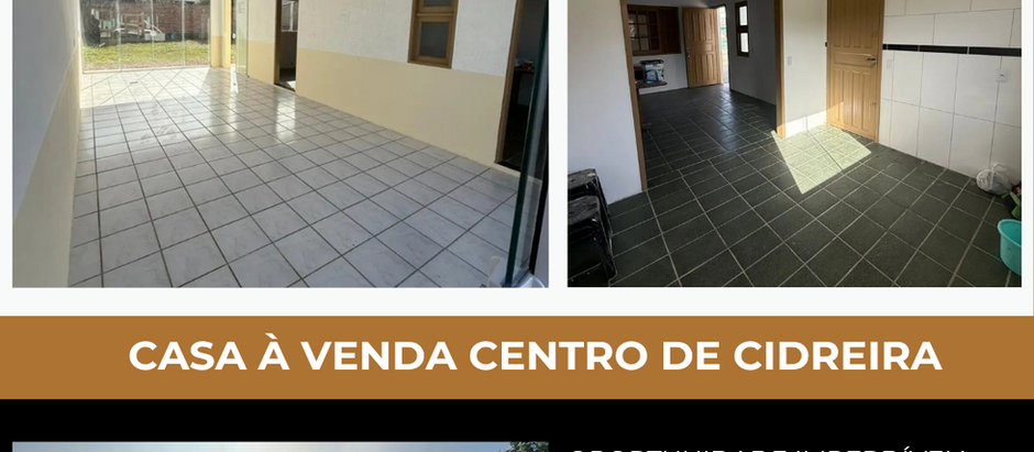 🔑 Seu novo lar no litoral está te esperando no Centro de Cidreira Agende sua visita com Aes Imóveis