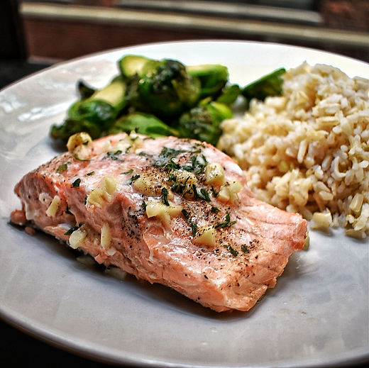 Garlic Butter Salmon