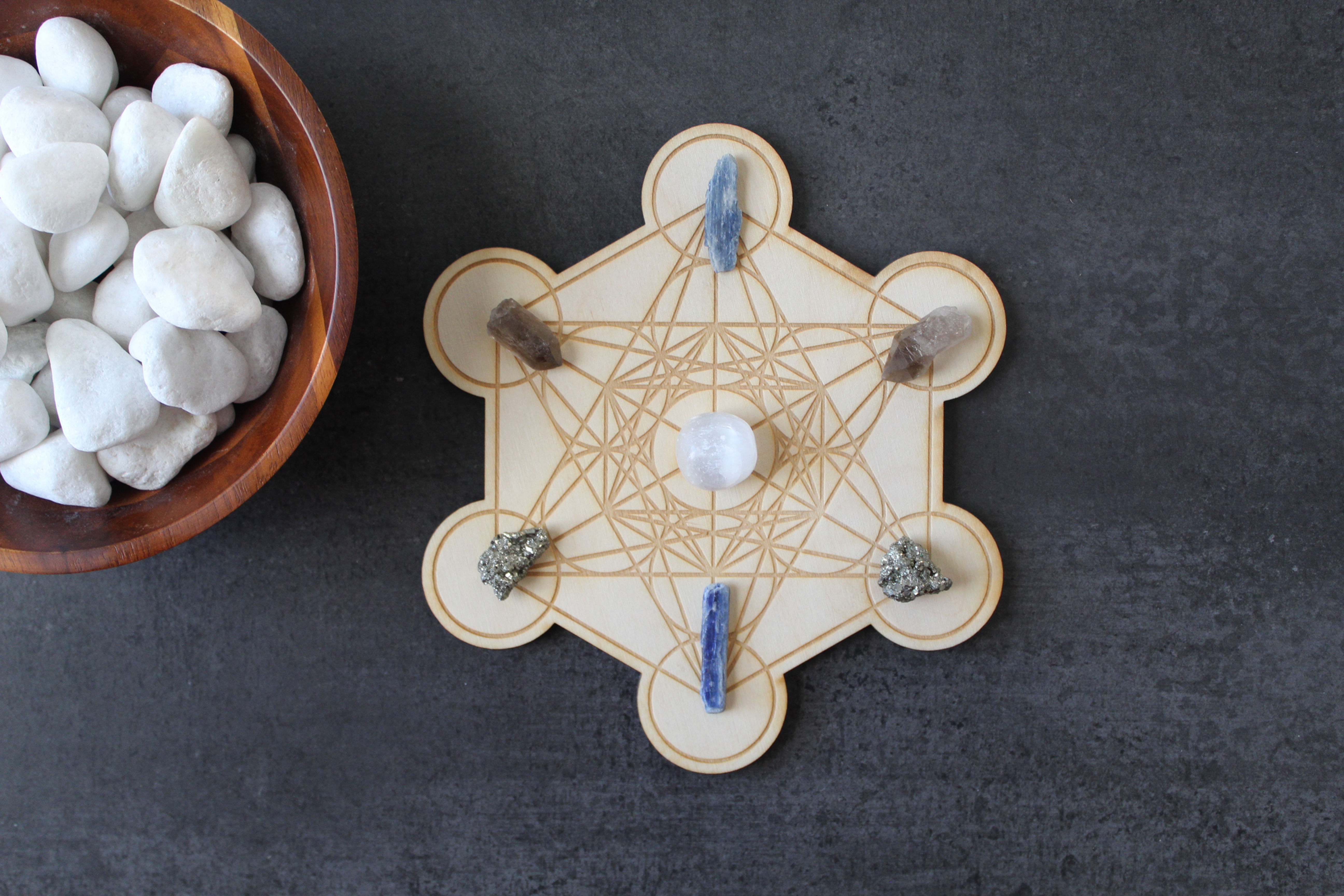 Metatron's Cube - Sphere Crystal Grid (SIZE 8x8)
