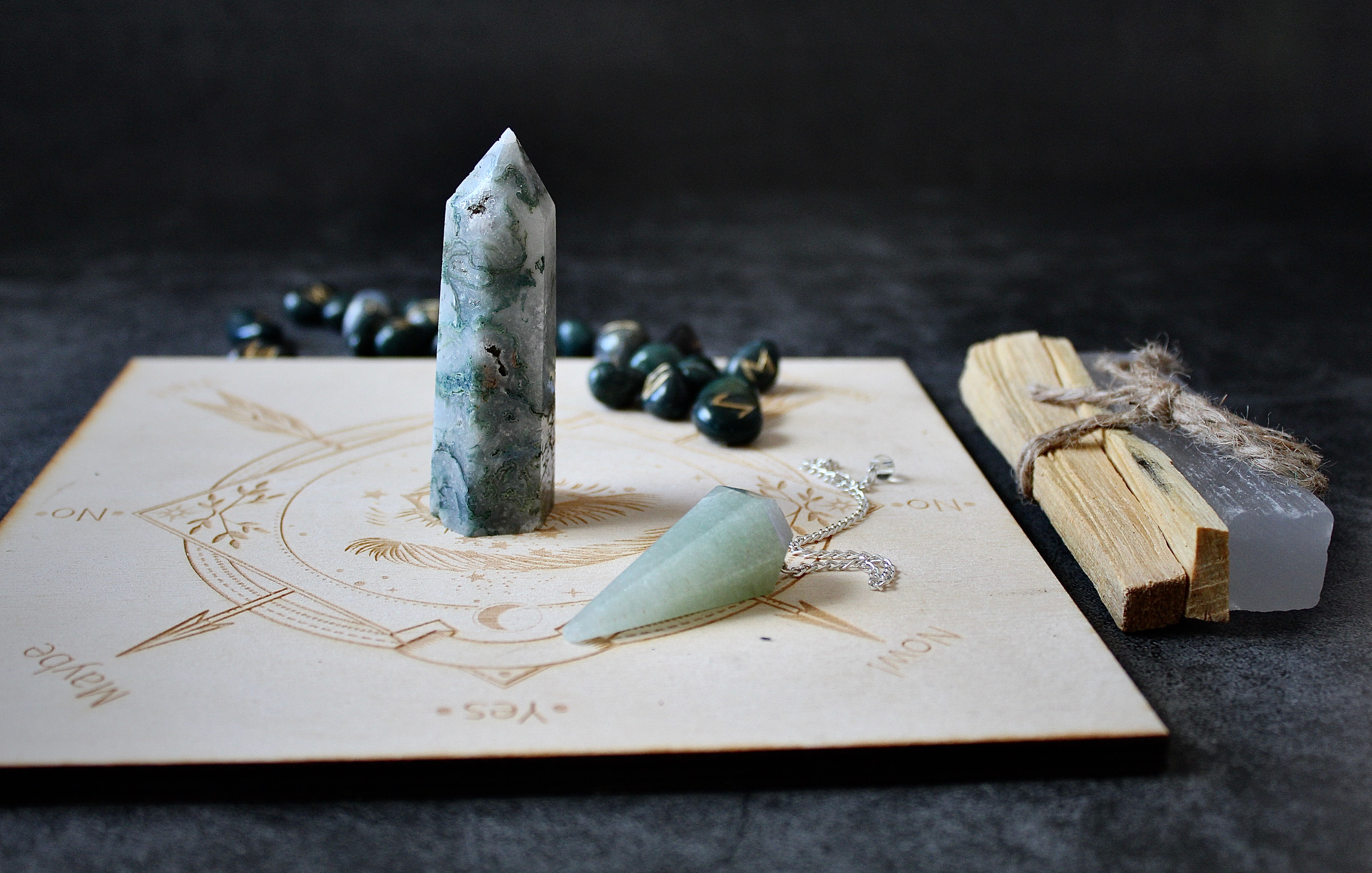 7pcs Healing & Abundance Divination Kit