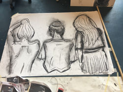 schets in houtskool