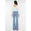 Thumbnail: Kancan Medium Wash Mid-Rise Flare Jean w/ Bottom Side Slit