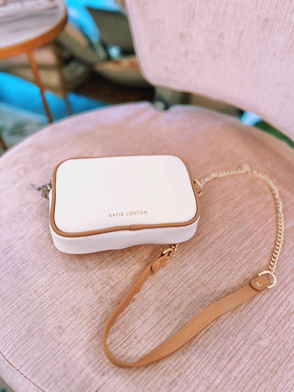 Thumbnail: Katie Loxton Amalfi Canvas Crossbody Bag