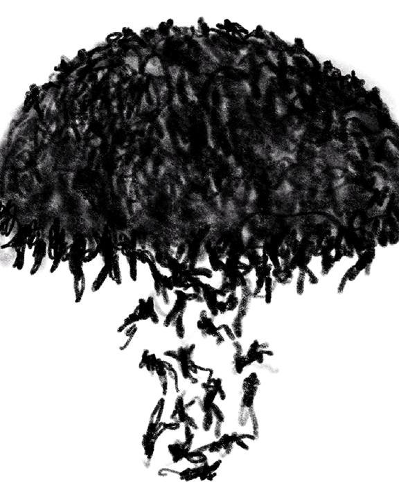 corran brownlee, black and white art, harms way