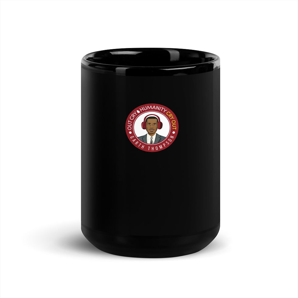 Miniatura: Black Glossy Mug