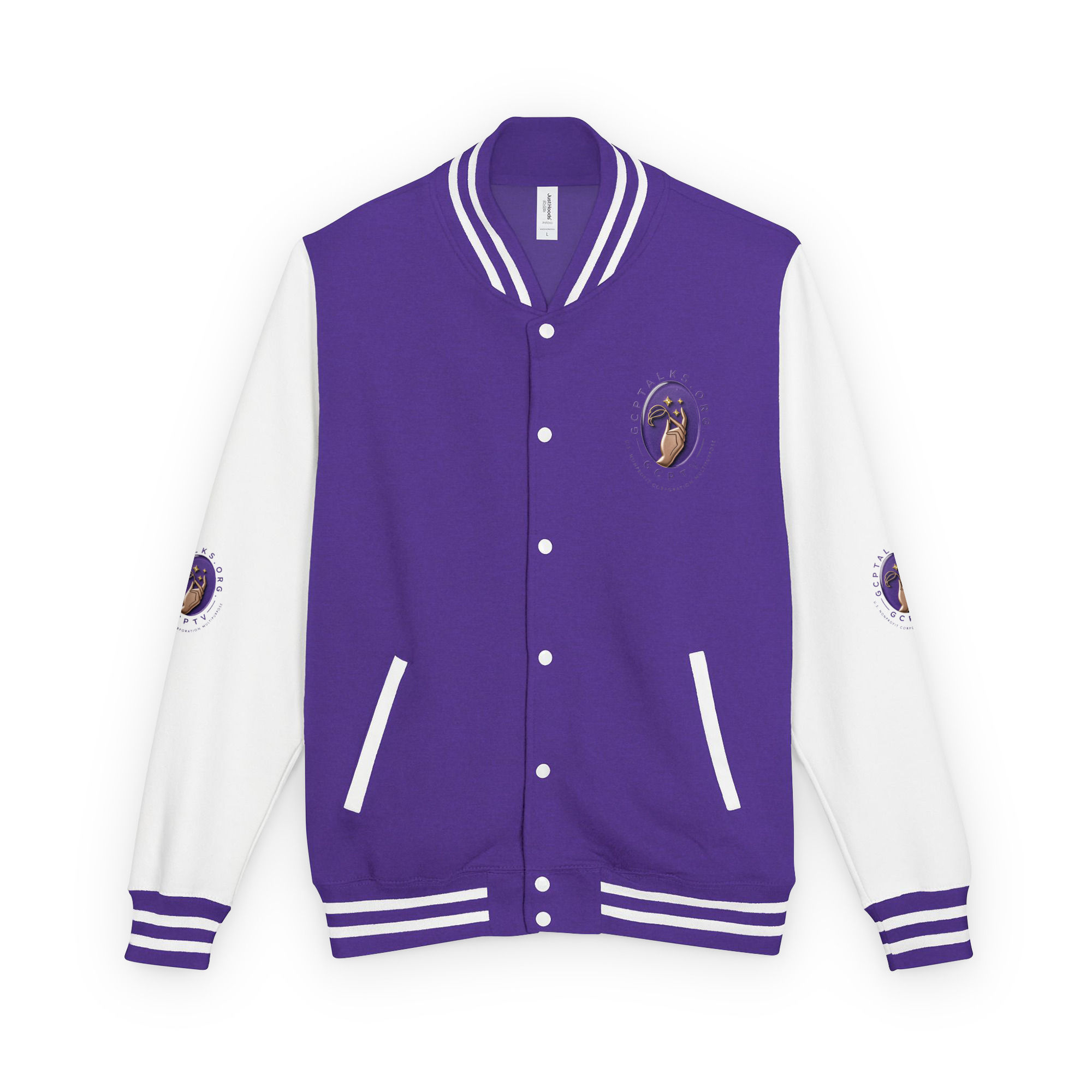 Heavyweight letterman jacket