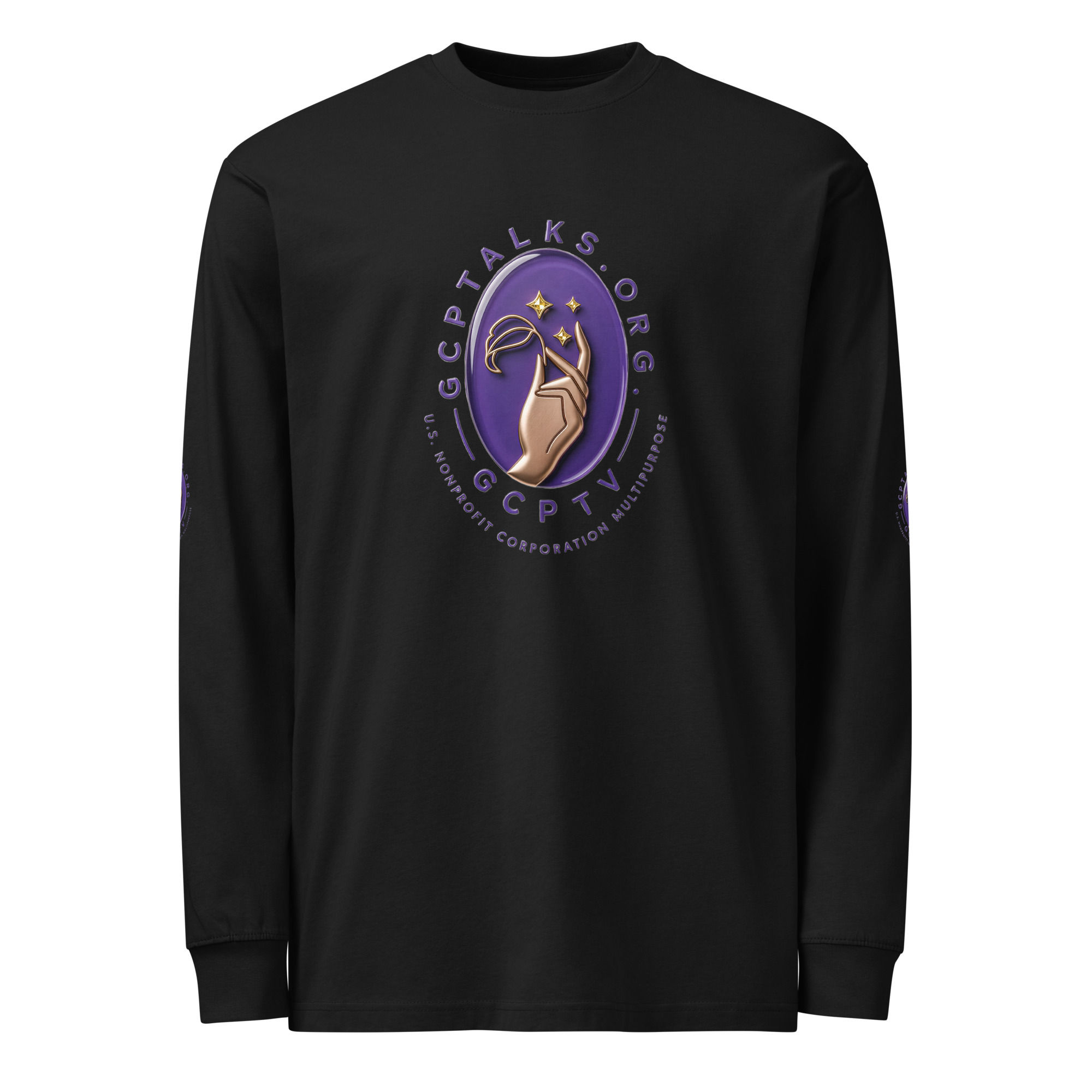 Men's heavyweight long sleeve t-shirt