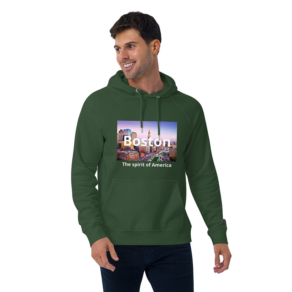 Thumbnail: Unisex eco raglan hoodie