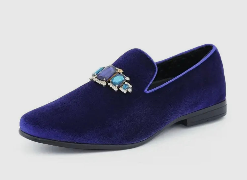 Thumbnail: Many blue shoes