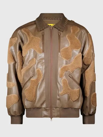 Fur Camouflage Jacket