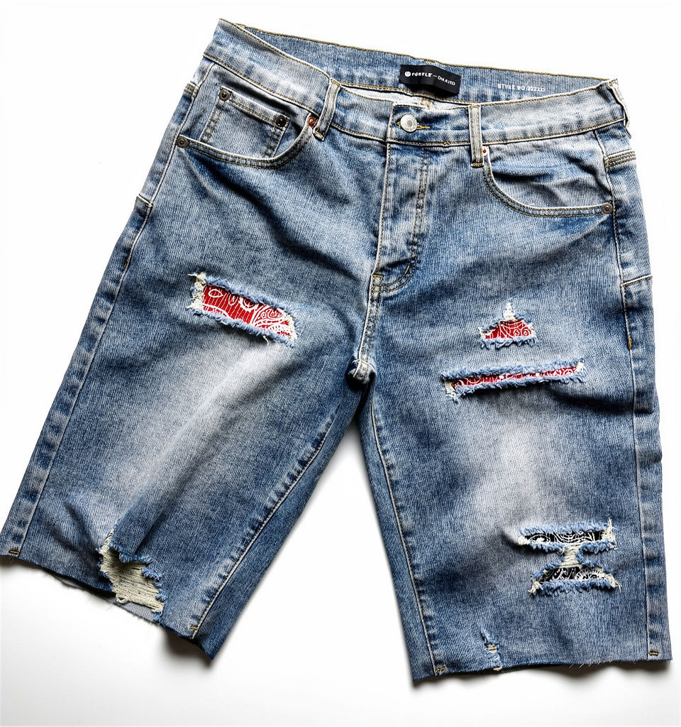 Thumbnail: purple Short jeans