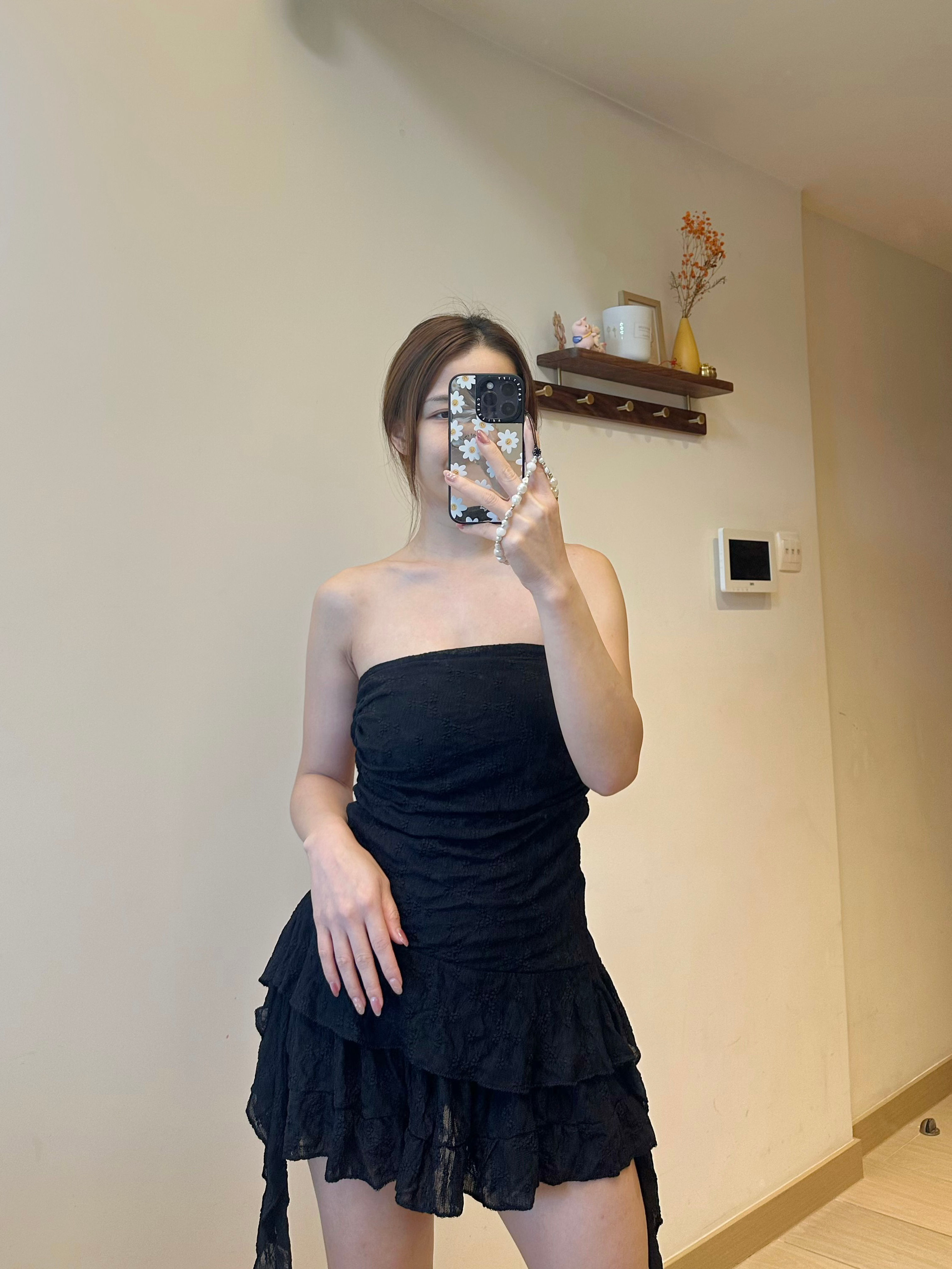 平口長款bra top