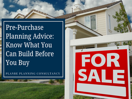 property for sale ahead of prepurchase planning advice