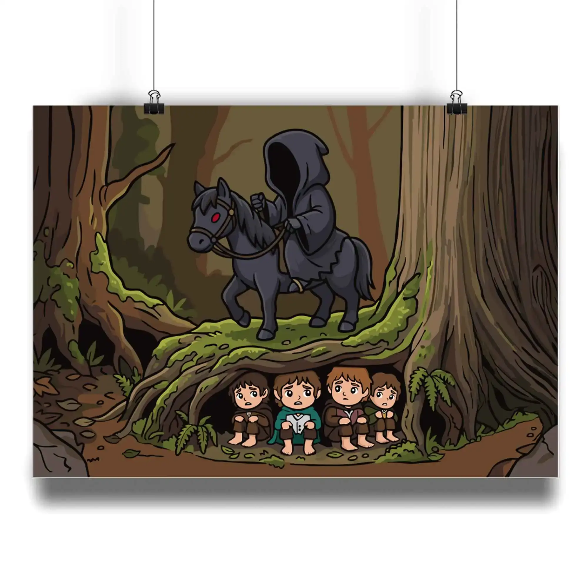 Lord of the Rings Black Rider Poster A1 - nazgul