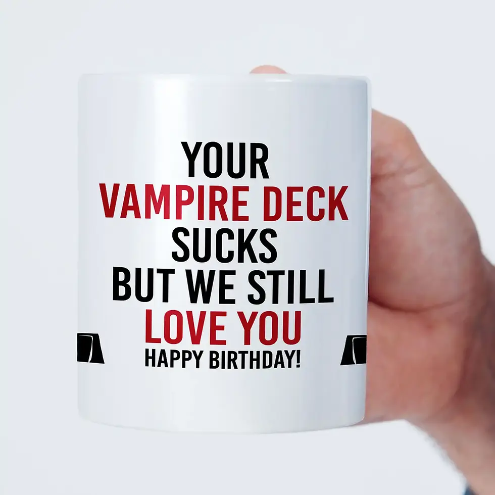 Thumbnail: MTG Mug - Vampire Deck - Happy Birthday