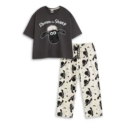 shaun the sheep pajama set