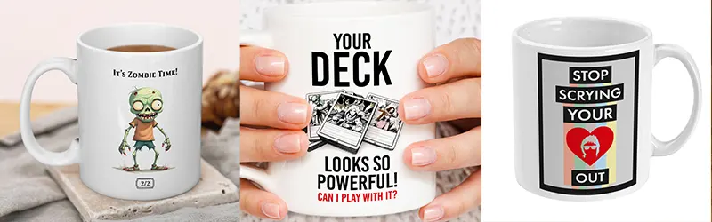 collection pf best MTG mugs uk