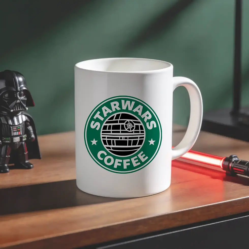 Thumbnail: Star Wars Coffee Mug on a table