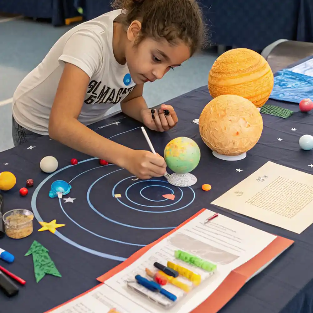diy party decorations - activity area