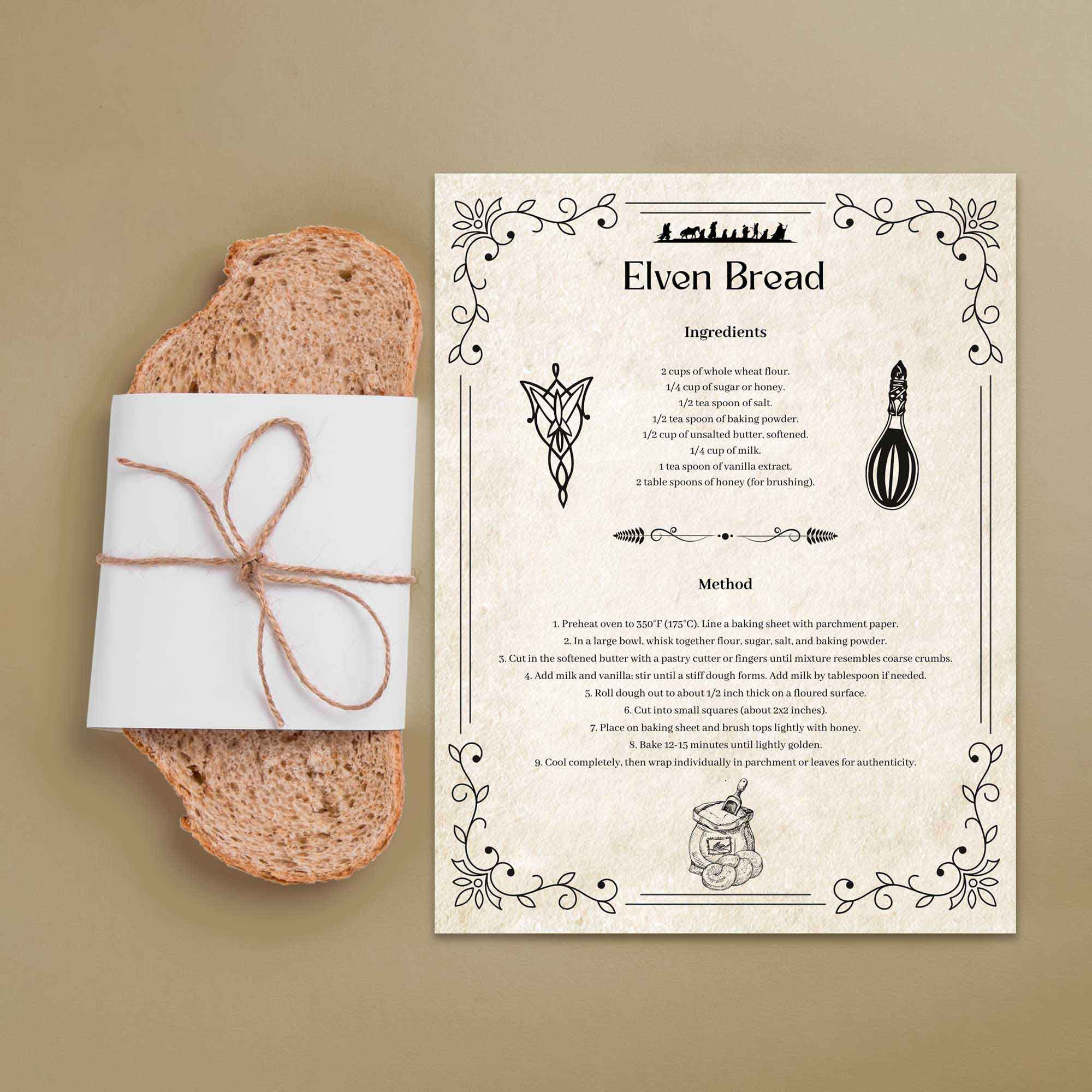 LOTR recipe - elven bread