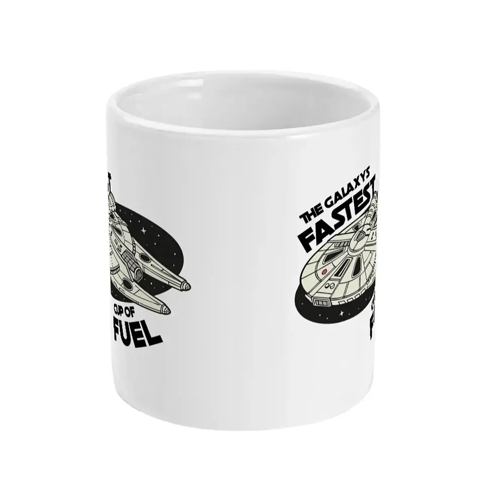 Thumbnail: Star Wars Mug - Millenium Falcon - center view