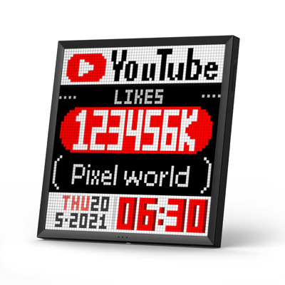 programmable LED display for geeks