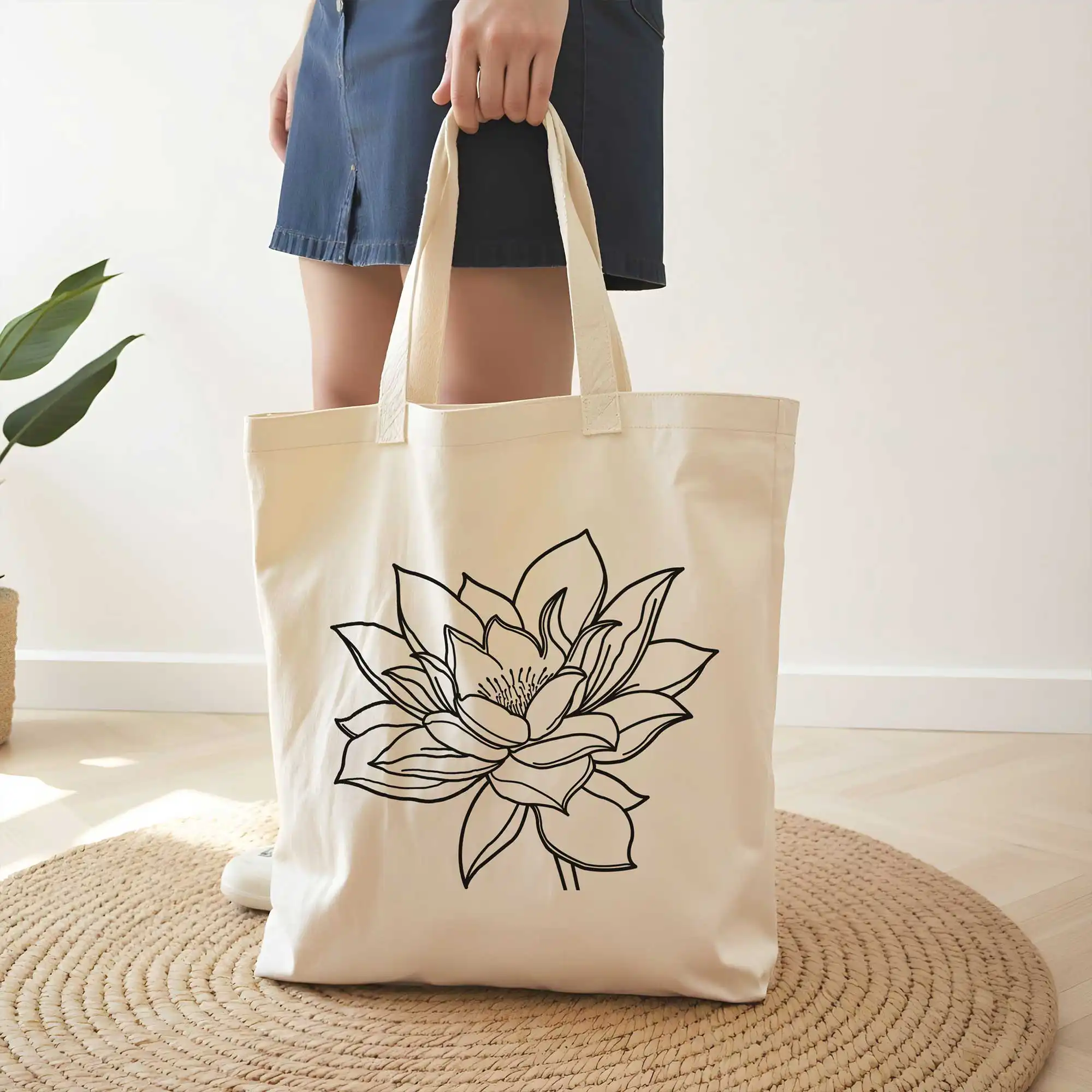 Magic the gathering tote back - black lotus