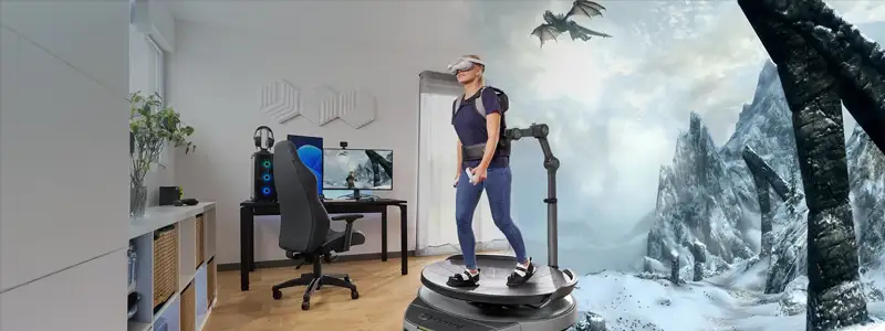 gaming vr treadmill