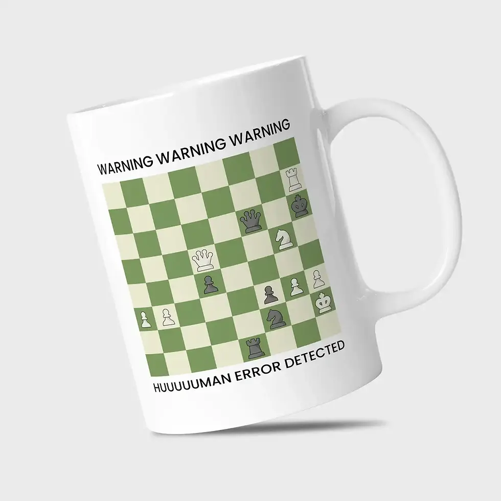 Thumbnail: Chess Mug - Kasparov Game - angled view