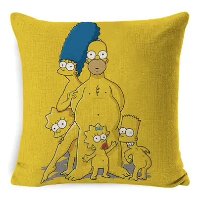 the simpsons pillow