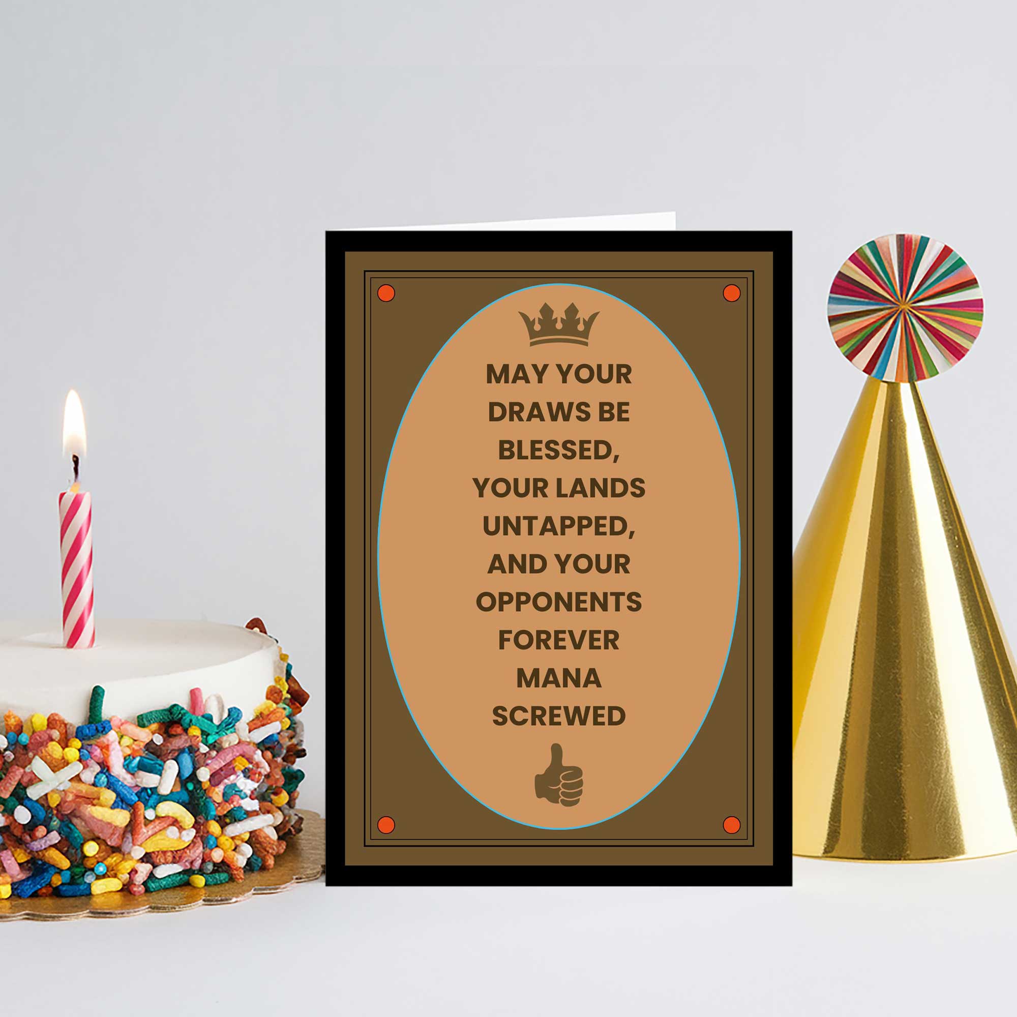 MTG party printable - birthday card