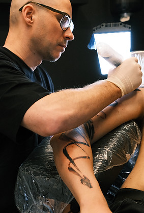 Asiatiska tatueringar i Stockholm