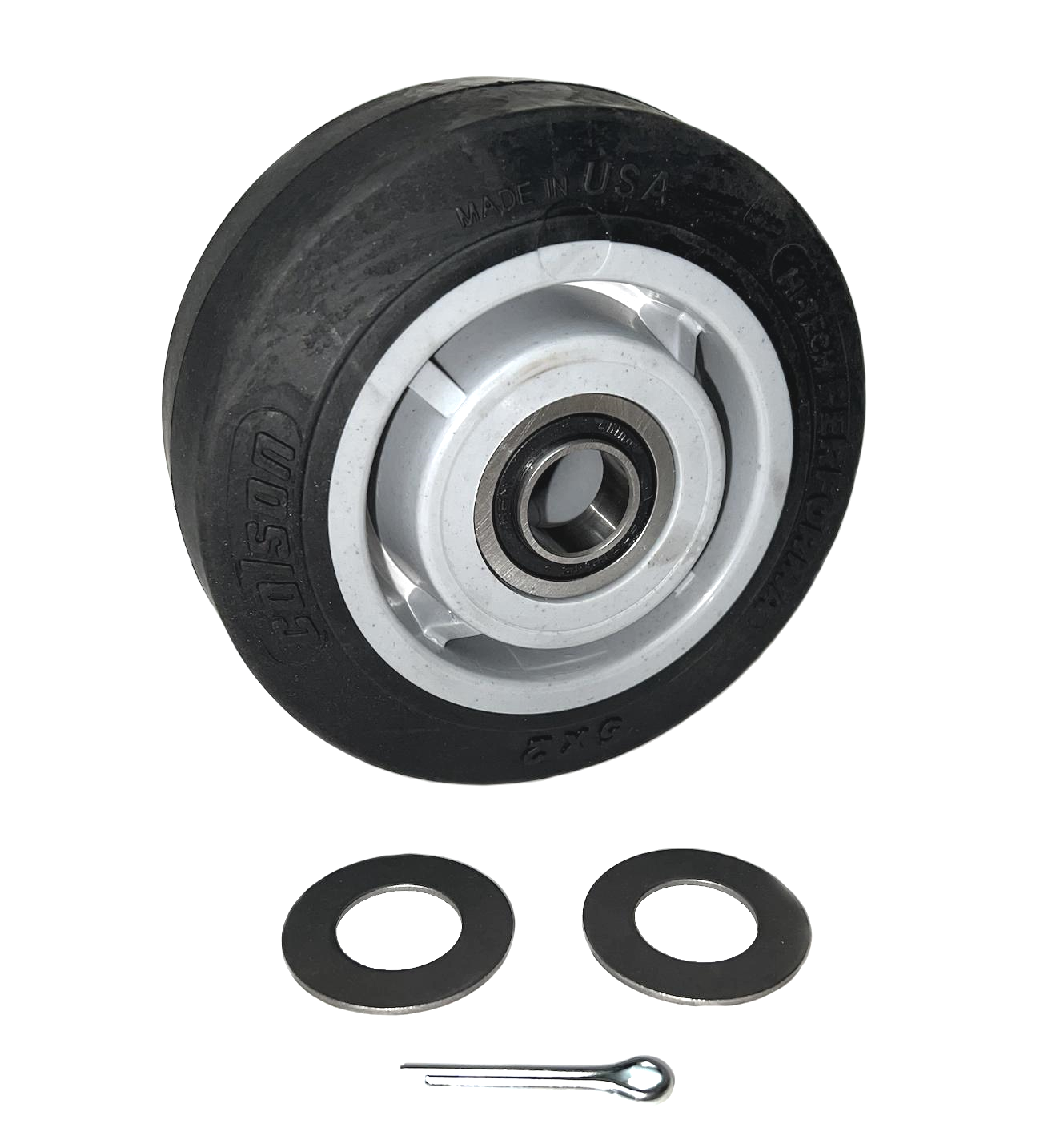 PART #22-C WHEEL COMPLETE - W/GREASELESS BALL BEARINGS