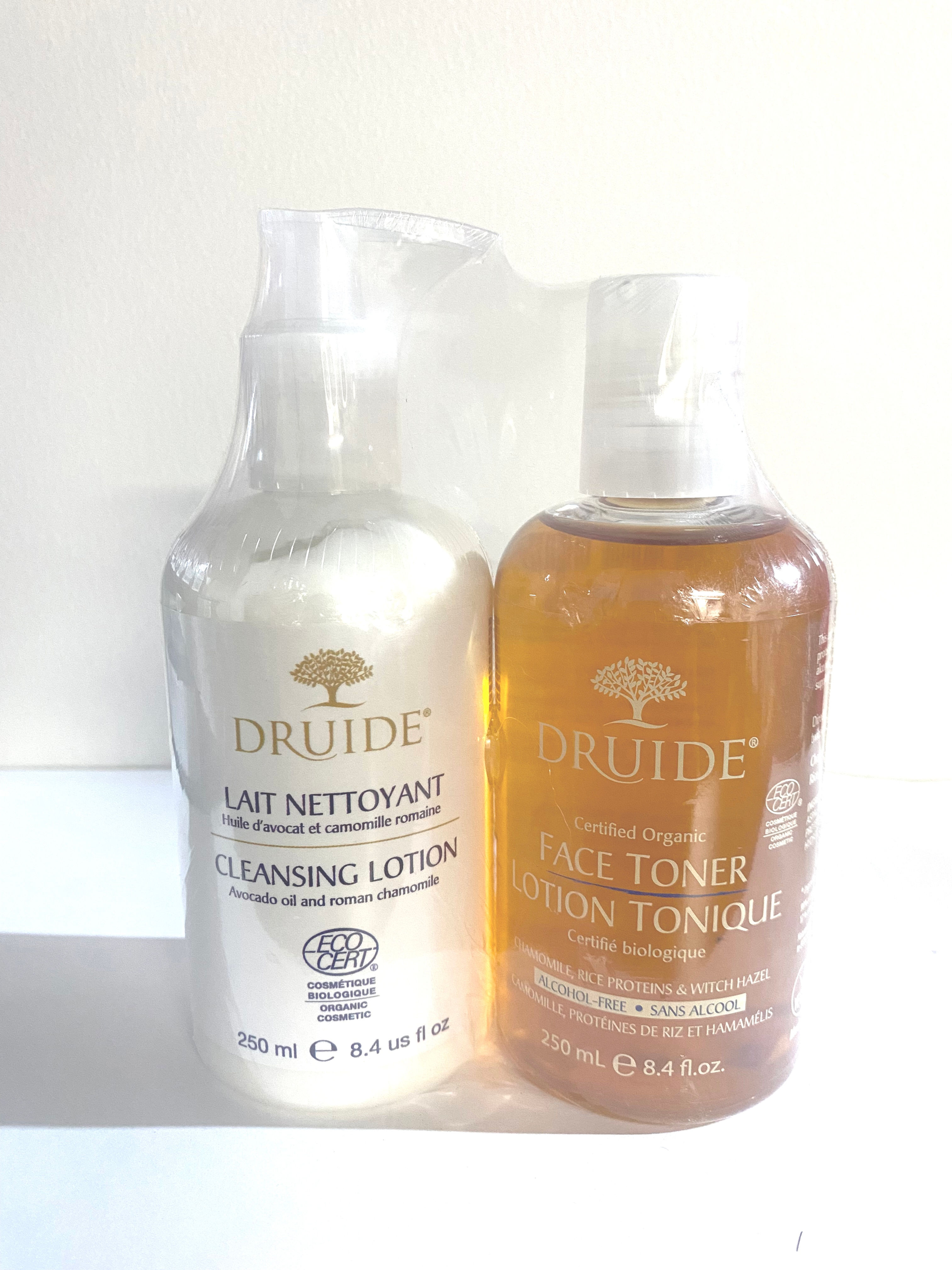 Lait nettoyant et Lotion tonique