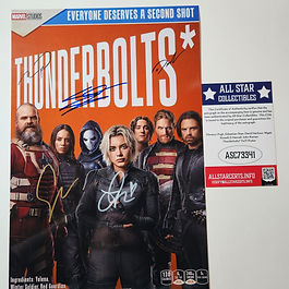 Florence Pugh - White Ink, Sebastian Stan - Gold Ink, David Harbour - Black Ink, Hannah John-Kamen - Blue Ink, Wyatt Russell - Black Ink