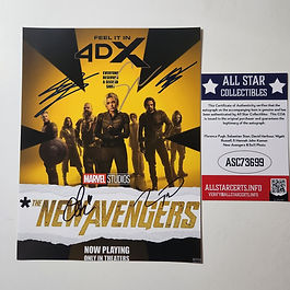 Florence Pugh - Black Ink, Sebastian Stan - Gold Ink, David Harbour - Black Ink, Hannah John-Kamen - Blue Ink, Wyatt Russell - Black Ink