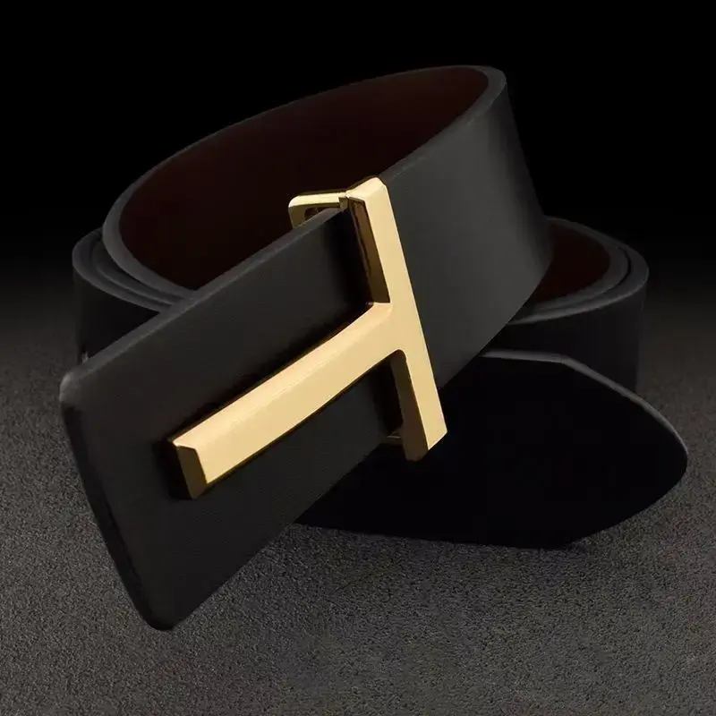Thumbnail: High Quality Men Belt Leather Designers Trouser Fashion Brand Belt Men Luxury