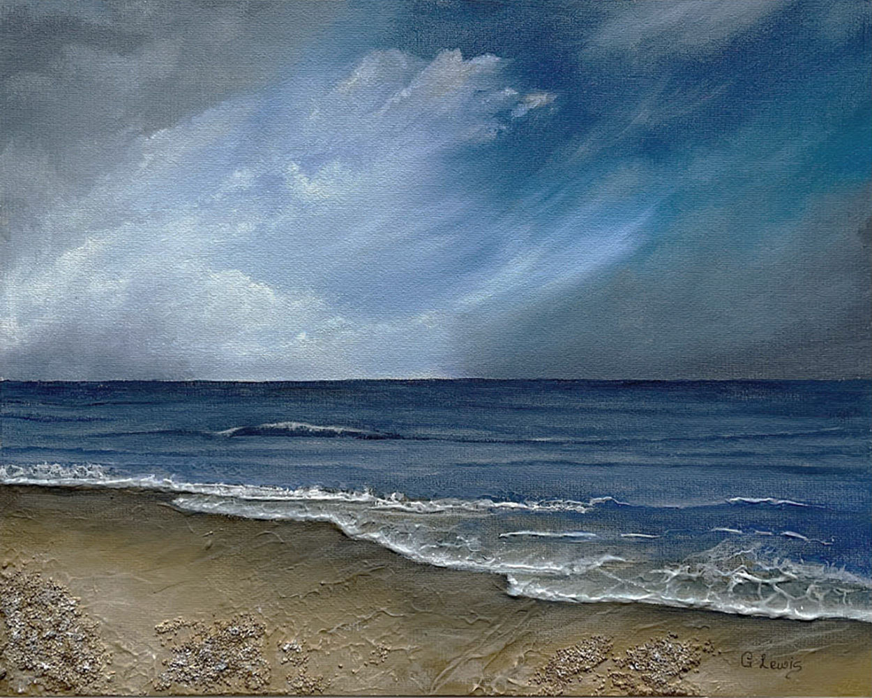 Stormy Skies by Artist Gaynor Lewis