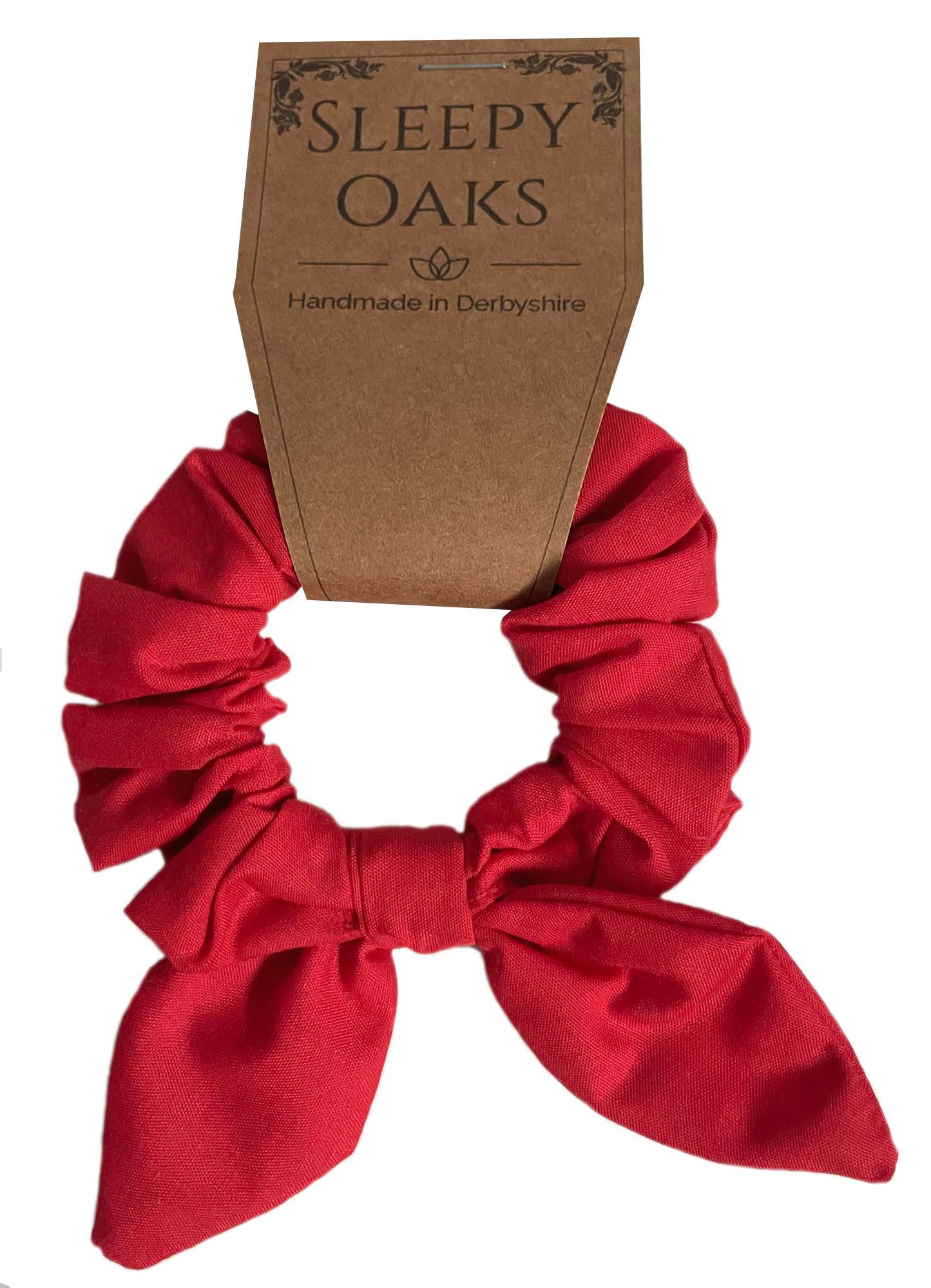 'Bunny Ears' Hair Scrunchie - 'Rosie'