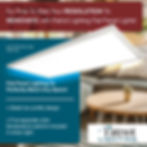 LED Flat Panel Light Facebook Ad