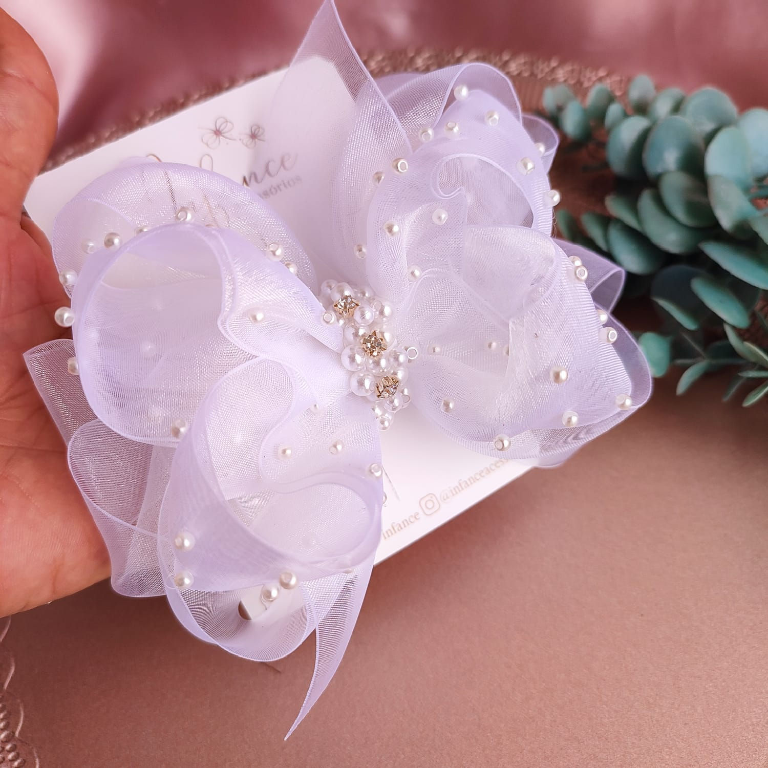 Triplo Organza Bordado