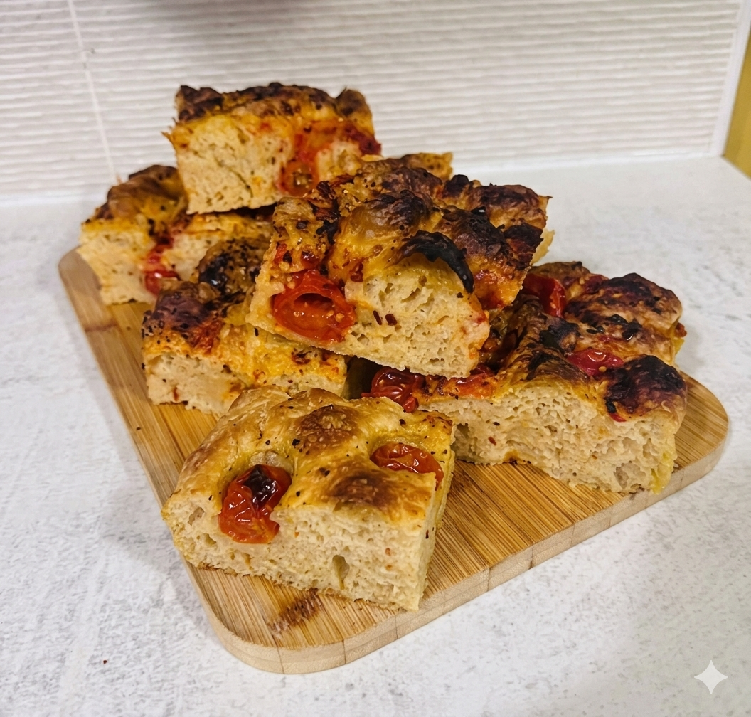 Focaccia Tomato & Chilli